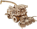 3D FS80 Forage Harvester Model Kit, Wood Model Building Set, Educational STEM Model, Engineering Puzzle for Adults & Teens 580PCS