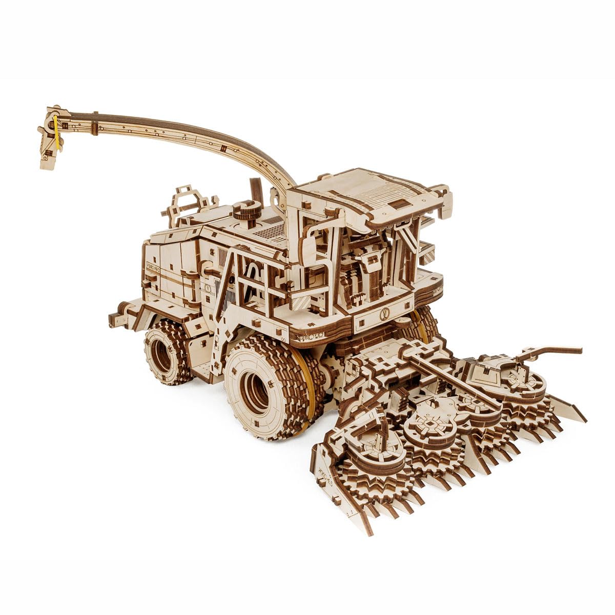 3D Wooden K-7M Tractor Model Kit, Wood Building Set, Educational STEM Toy, Engineering Puzzle for Adults & Teens, Collectors Display Model 596PCS