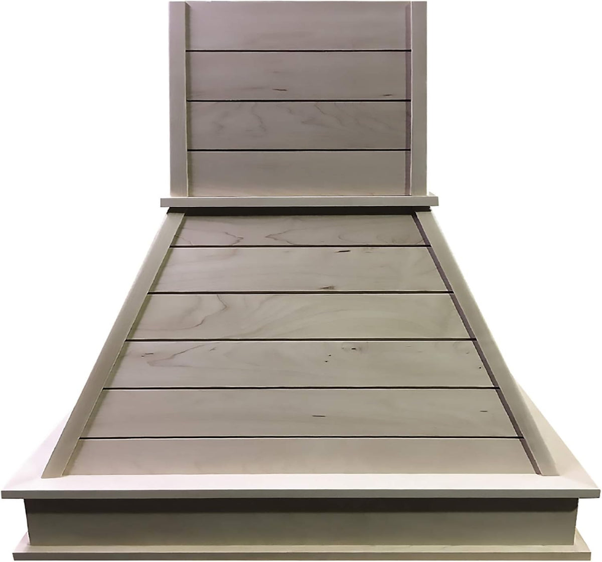 Castlewood Shiplap Trimmable Chimney Extension for 36" Wide Hood (15" High, Alder)