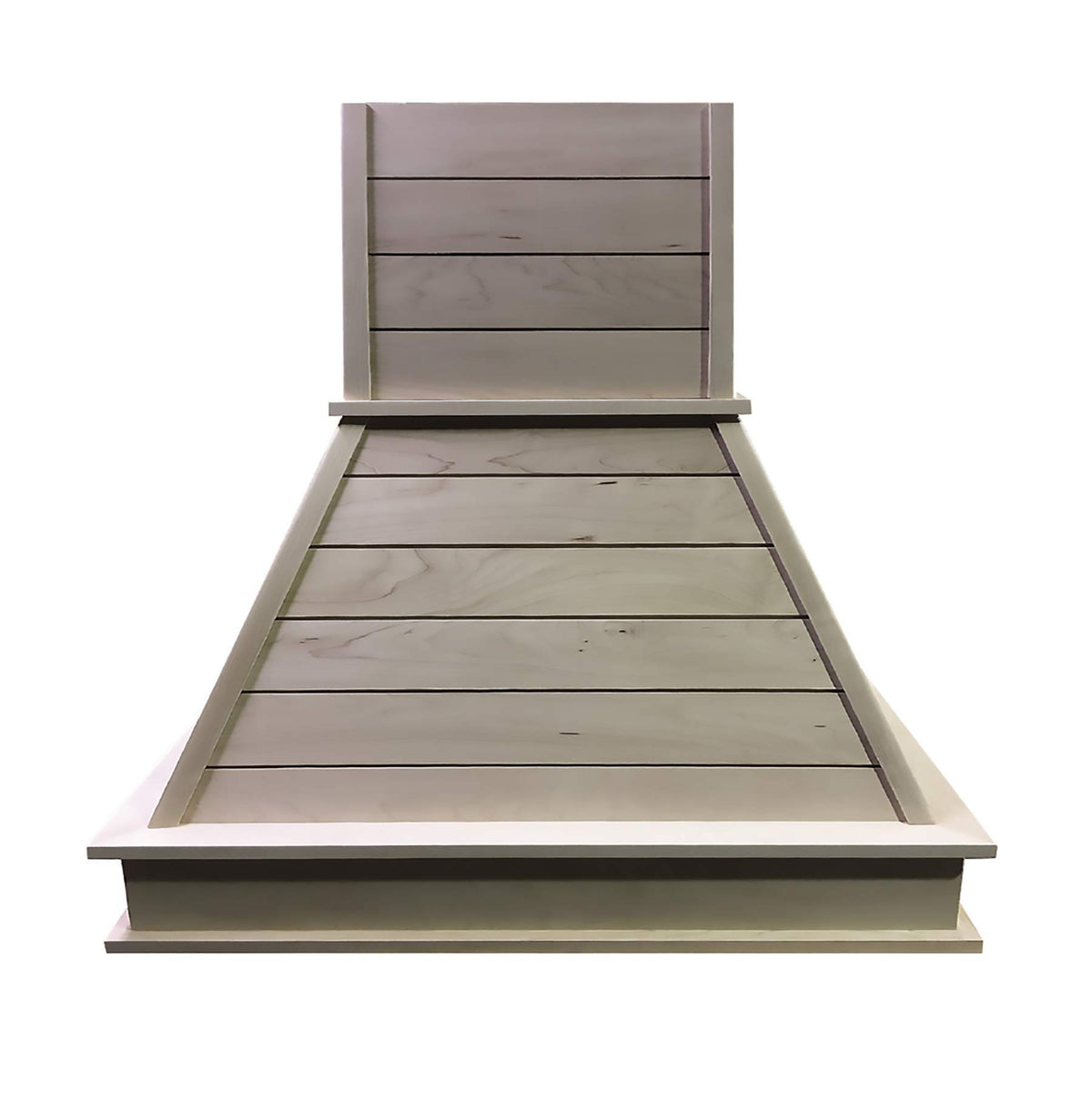 Castlewood Shiplap Trimmable Chimney Extension for 36" Wide Hood (15" High, Alder)
