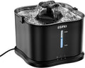 EGFKI EG-9 Smart Cat Water Fountain, 3.6L/121oz Automatic Cat Fountain with APP Control & 2.4GHz WiFi, Smart Hydration Tracking & Alerts, 20dB Ultra Quiet, Stainless Steel Tray, Easy to Clean