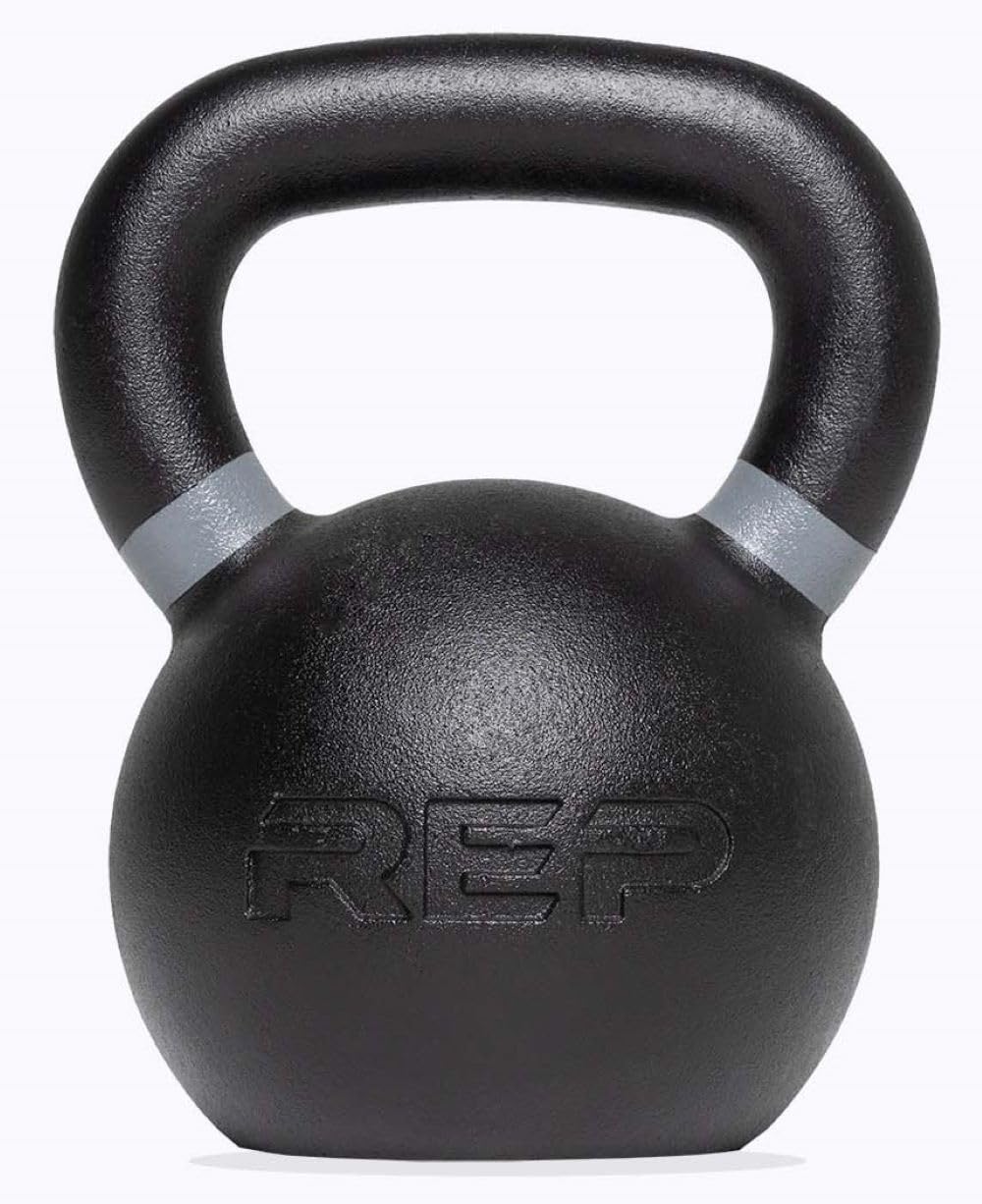 REP Fitness Kettlebell Set and Singles, 4kg to 24kg, 9lb to 53lb Weight Range, Cast Iron, Strength Exercise Training, Home Gym, Power Workout Equipment, Free Weights, Dumbbell Alternative