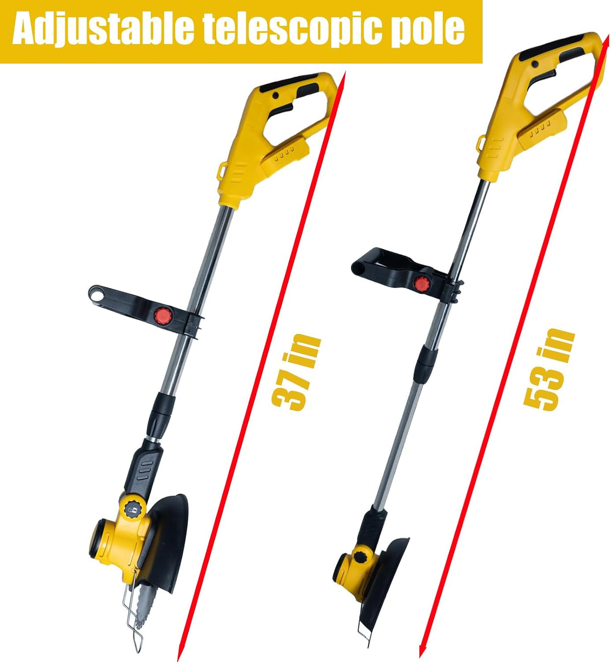Cordless Weed Wacker for DeWalt 20V MAX Battery