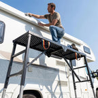 Scaffolding Platform Folding Work Platform,Maximum Load 1300lbs