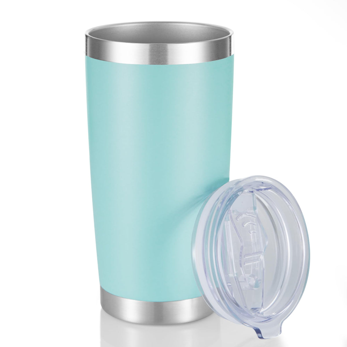 20 oz Tumblers Bulk Stainless Steel Tumbler with Lid, 12 Pack