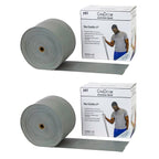 CanDo Twin-Pak Exercise Band, Green, 100 Yard