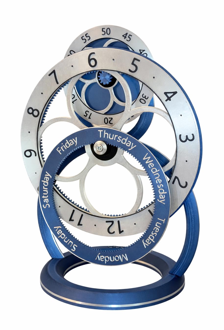 Hoops Sr. (Blue and Silver)