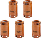 40 Pcs 420158 Plasma Nozzle Tips Fit PMX 125 Cutting Torch Consumables