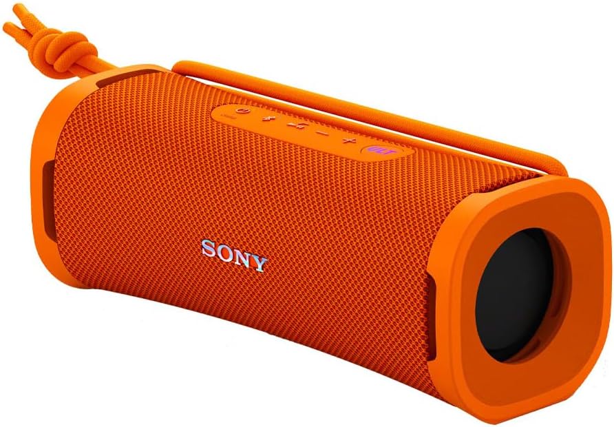 Sony ULT Field 1 Wireless Bluetooth Portable Waterproof Speaker, Orange