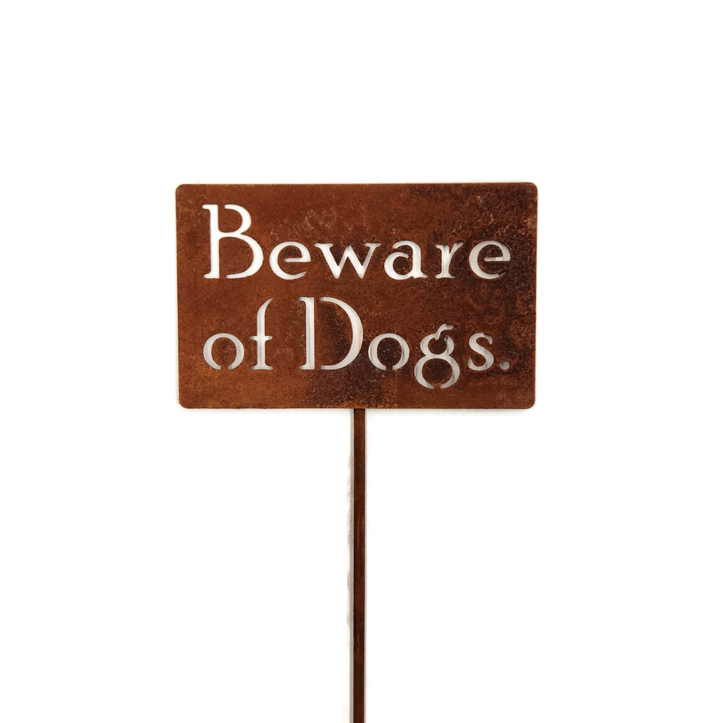 Funny Garden Stake 20 to 33 Inches Tall (Bunny Crossing, XL 33" Tall)