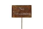 Funny Garden Stake 20 to 33 Inches Tall (Our Garden, XL 33" Tall)