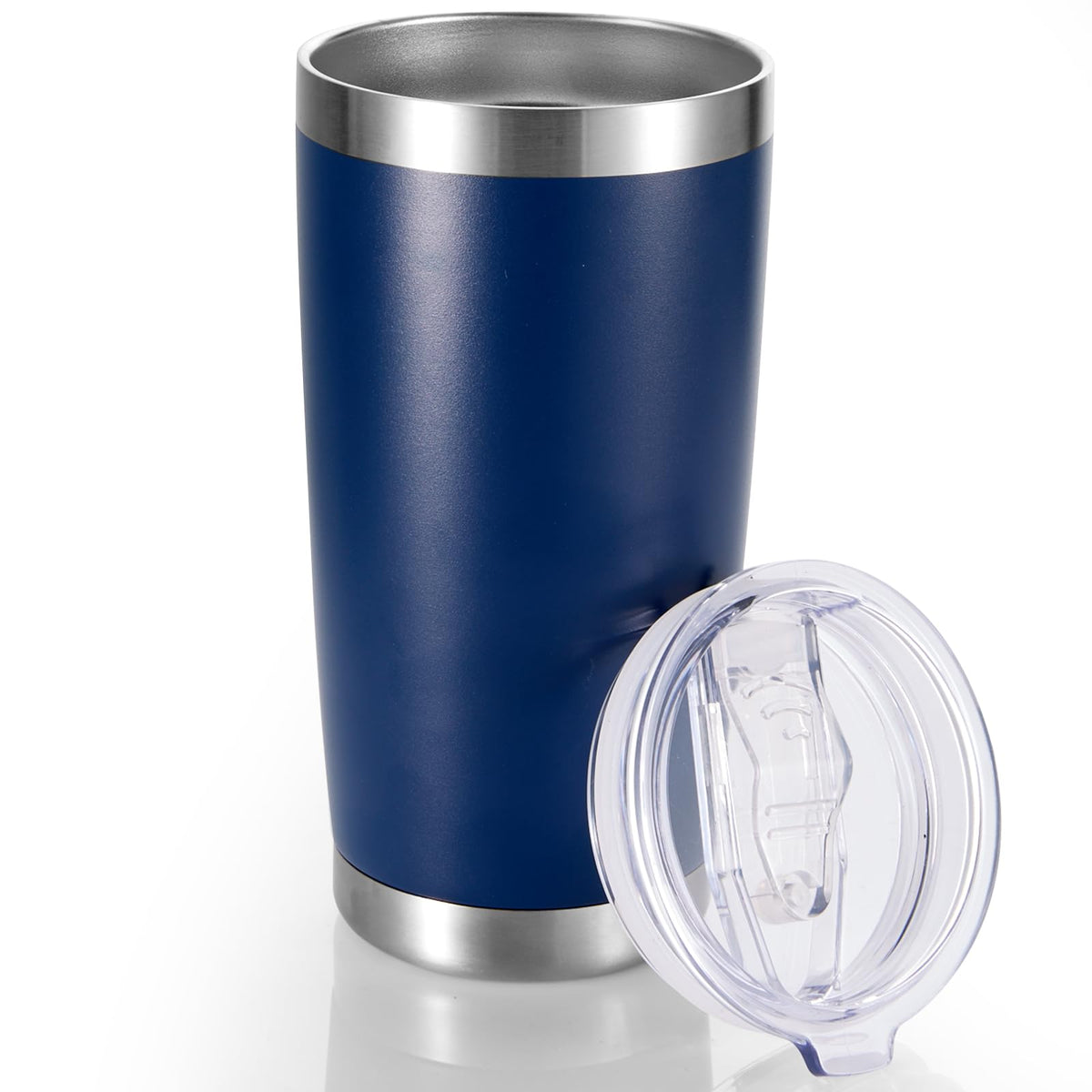 20 oz Tumblers Bulk Stainless Steel Tumbler with Lid, 12 Pack