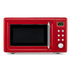 MAT EXPERT 0.7 Cu.ft Compact Microwave Oven, Digital Timing & Child Lock, Small Microwave w/Glass Turntable & 6 Preset Buttons, Delayed Start Function, 700W Mini Microwave w/5 Micro Power (Green)