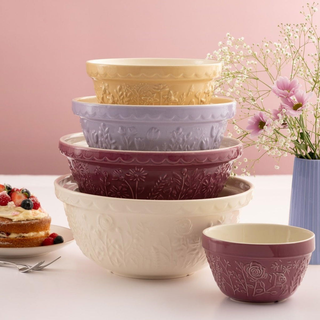 Mason Cash In The Meadow 4-Piece Mixing Bowl Set