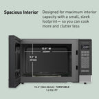 Panasonic Microwave Oven NN-SN686S Stainless Steel Countertop/Built-In with Inverter Technology and Genius Sensor, 1.2 Cubic Foot, 1200W