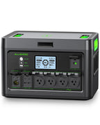 500W Portable Power Station 519.48Wh Outdoor Solar Generator Backup Battery