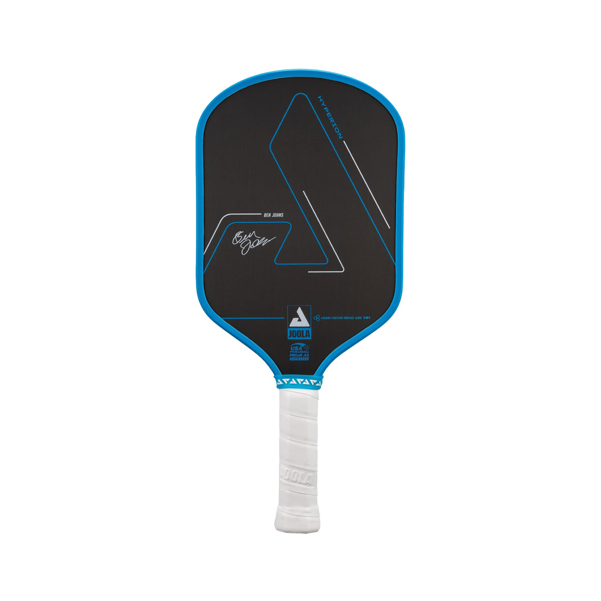 JOOLA Ben Johns Hyperion CFS Pickleball Paddle – Carbon Surface with High Grit & Spin, Elongated Handle, USAPA Approved Ben Johns Paddle