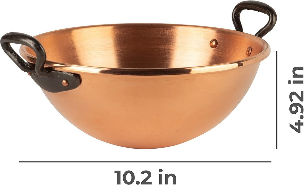 Copper kitchen bowl (3.2 qt)