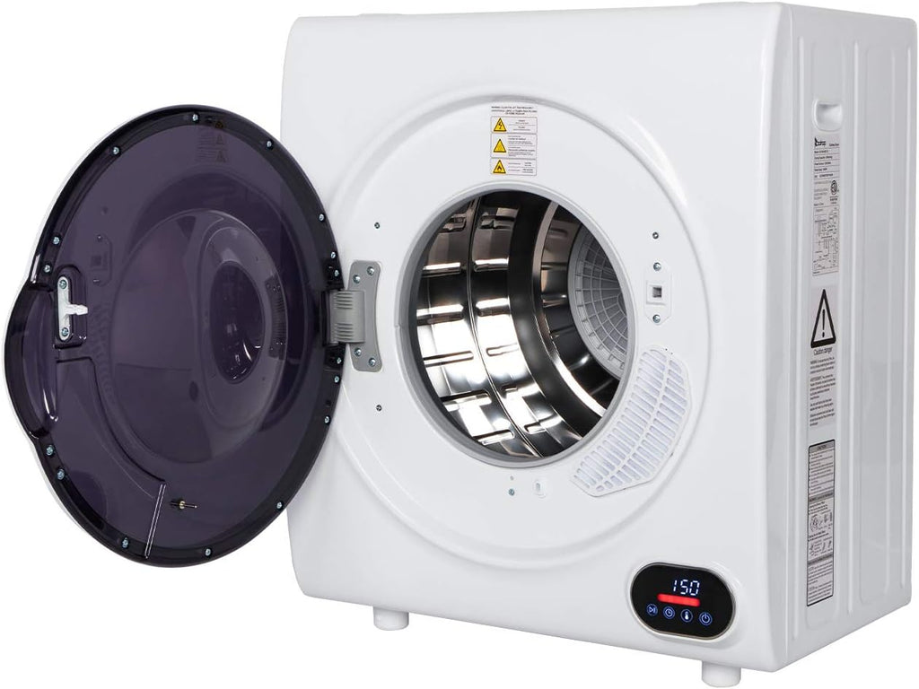 Winado 2.6 Cu.Ft Portable Dryer with Exhaust Hose, LCD Control Panel
