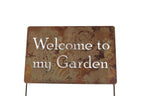 Funny Garden Stake 20 to 33 Inches Tall (No Pesticides Please, XL 33" Tall)