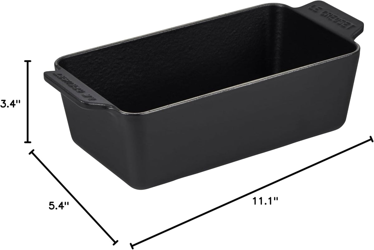 Le Creuset Enameled Cast Iron Signature Loaf Pan, 2qt. (9" x 5"), Licorice