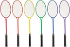Champion Sports 26" Twin Shaft Badminton Racket with Nylon Coated Steel Strings