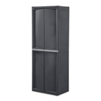 Sterilite 4 Shelf Unit, Heavy-Duty Plastic Utility Storage Rack, 2-Pack