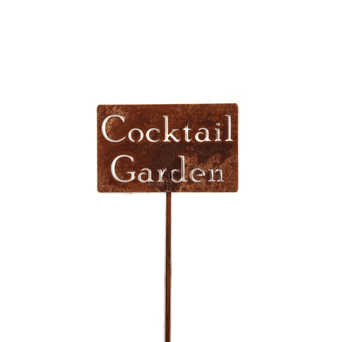 Funny Garden Stake 20 to 33 Inches Tall (No Pesticides Please, XL 33" Tall)