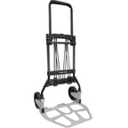 Leeyoung Folding Hand Truck Dolly 375lbs Aluminum Frame Large Platform