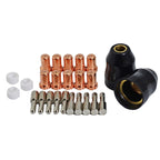 RIVERWELD Thermal Dynamics Plasma Electrodes 9-6506 Tips 9-6501 kit 100pcs