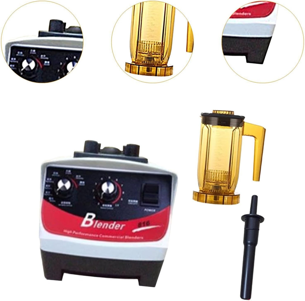 Countertop Blender Professional Blender High Speed 20000RPM Practical Smoothies Blender with Tamper for Bubble Tea Making, Shaker Cup(Smoothie Cup)