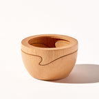 Refillable Coconut Soy Candle Gift Set | Reusable Wood Container + 2 Recyclable Refills (6.5 oz) | Unwind x2 | Non-Toxic Crackling Wood Wick