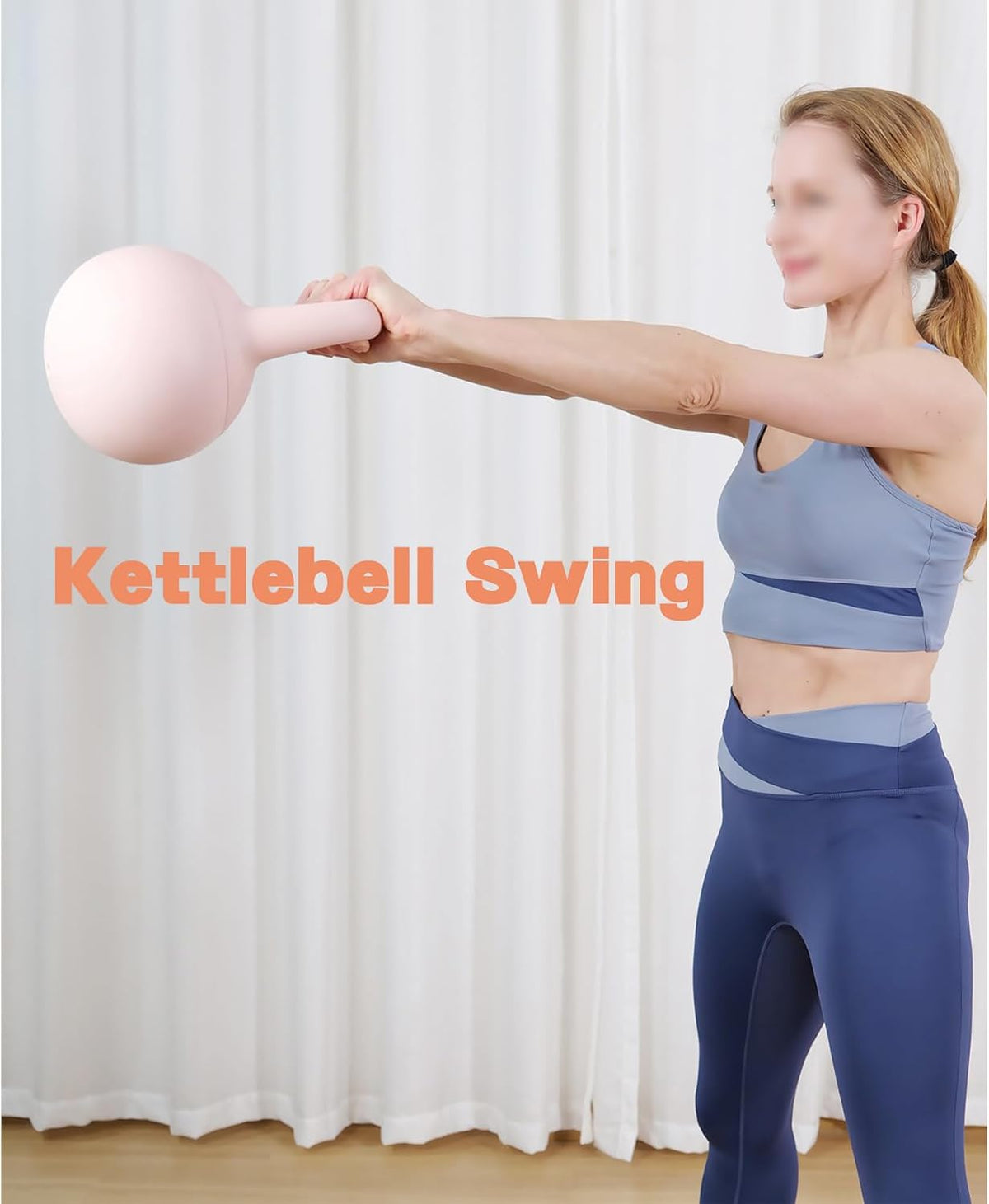 Soft Kettlebell,Frosted non-slip handle,Steel Sand Filled,For Squats, Swings,Deadlifts, Arrows,Etc.,Protects The Floor,4kg - 6kg - 8kg