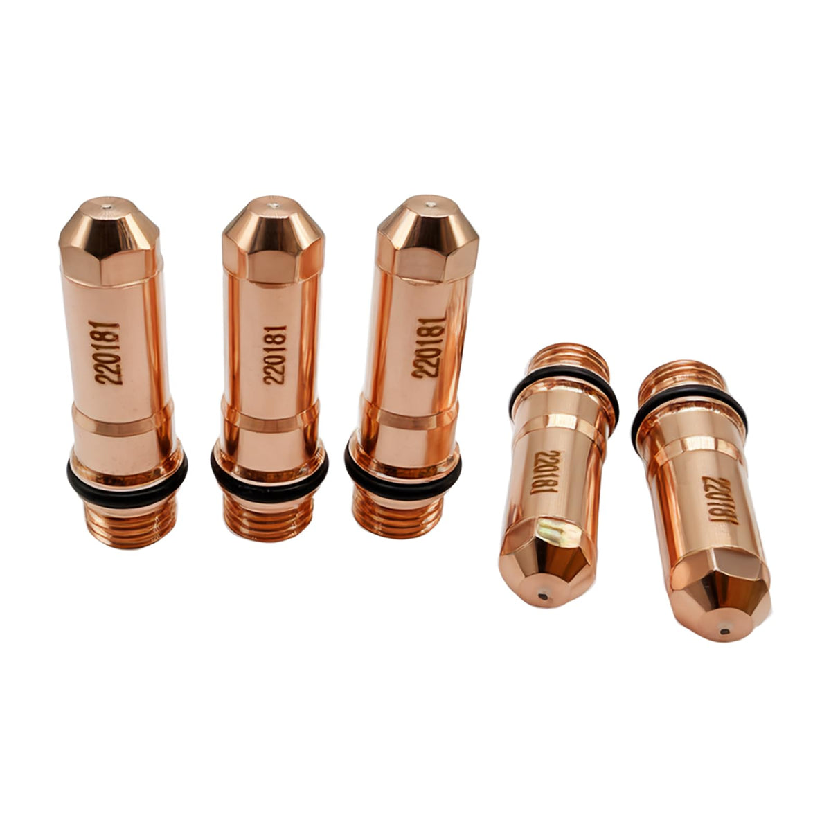 10Pcs 220187 Electrode Fit for Hypertherm HPR 80A