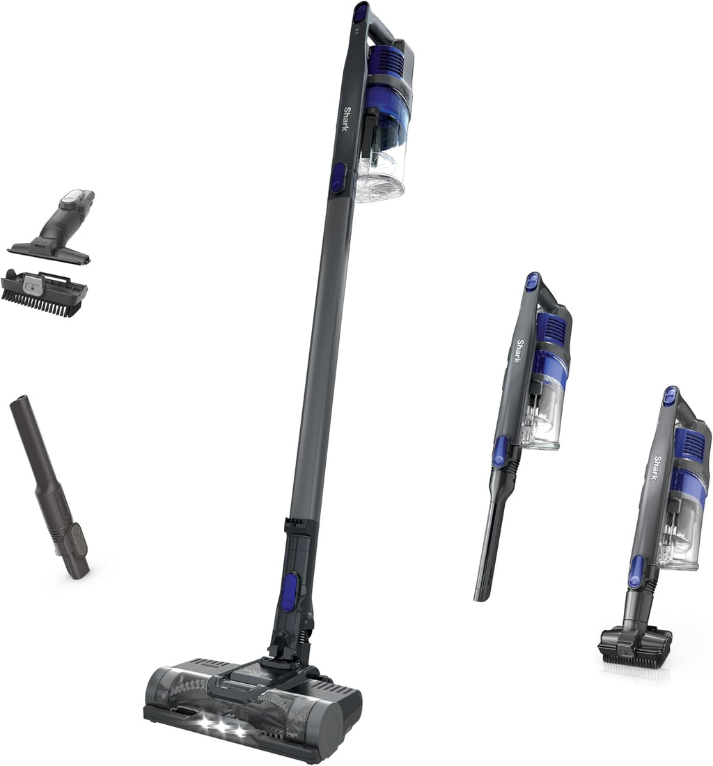 Shark Pet Cordless Stick Vacuum, 40-Min Runtime, Lightweight, Grey, IX141