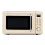 MAT EXPERT 0.7 Cu.ft Compact Microwave Oven, Digital Timing & Child Lock, Small Microwave w/Glass Turntable & 6 Preset Buttons, Delayed Start Function, 700W Mini Microwave w/5 Micro Power (Green)