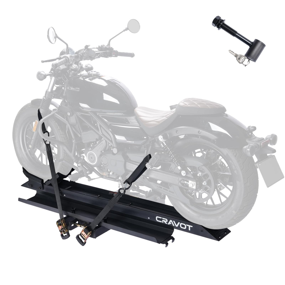 CRAVOT CyberRack EBike Rack for 2 Bike,200 lbs Capacity