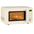 0.7Cu.ft Mini Microwave Countertop w/ 5 Micro Power, 700W
