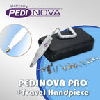 Medicool Pedinova Pro Nail File Machine for Manicure and Pedicure with Travel Case and Bit Kit + Travel Bundle | PedinovaPro+TravelHP