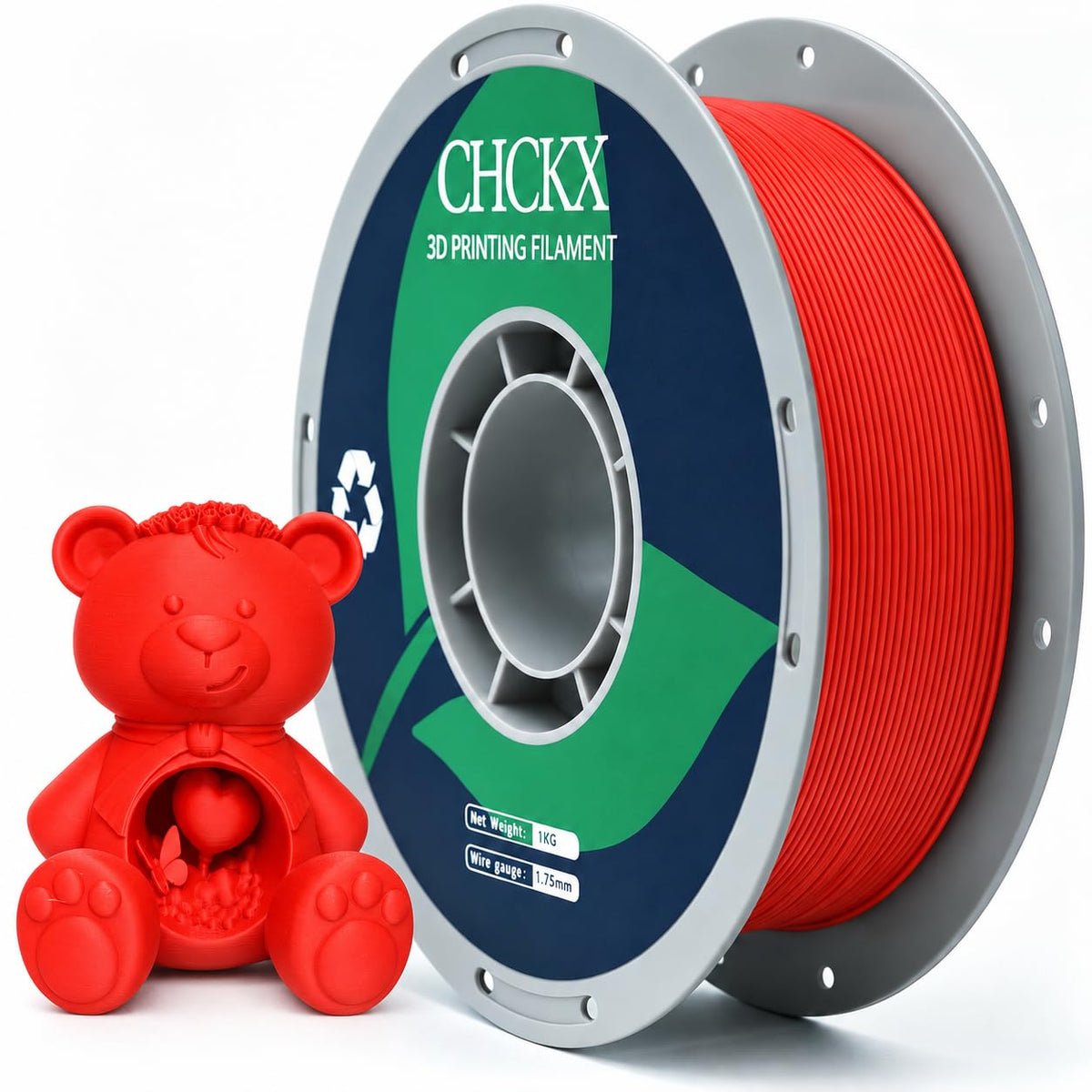 PETG 3D Printer Filament Bundle, 16Rolls,Dimensional Accuracy +/- 0.03 mm, 1kg Spool(2.2lbs), 1.75 mm Fit for Most 3D Printers,16-Multicolor Assortment