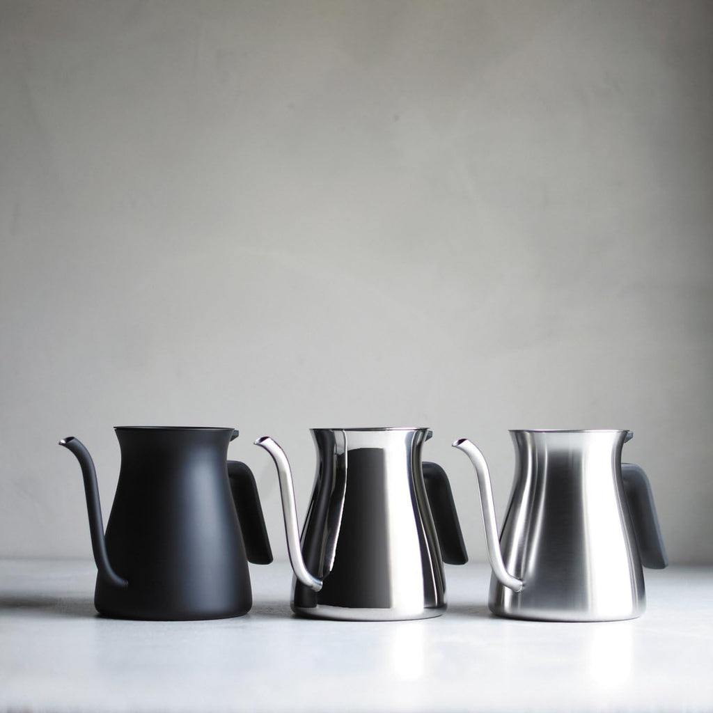 KINTO 26805 Pour Over Kettle, 30.4 fl oz (900 ml), Black, Gift, Present