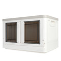 Storage Box, Plastic Cabinet, 8.4 Gals (32L) Each One, 4 Packs
