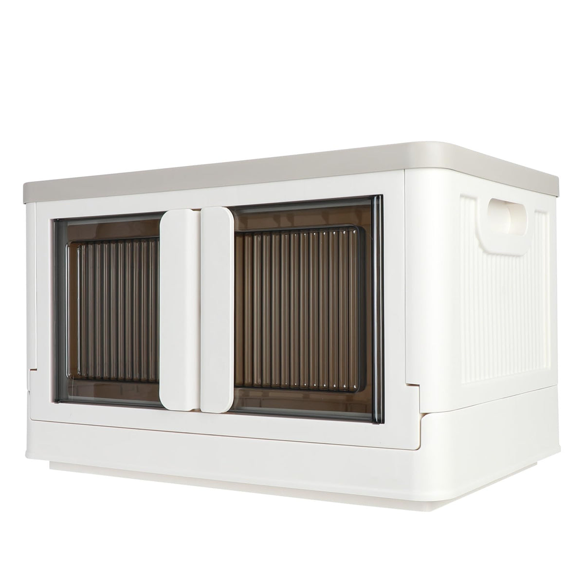 Storage Box, Plastic Cabinet, 8.4 Gals (32L) Each One, 4 Packs