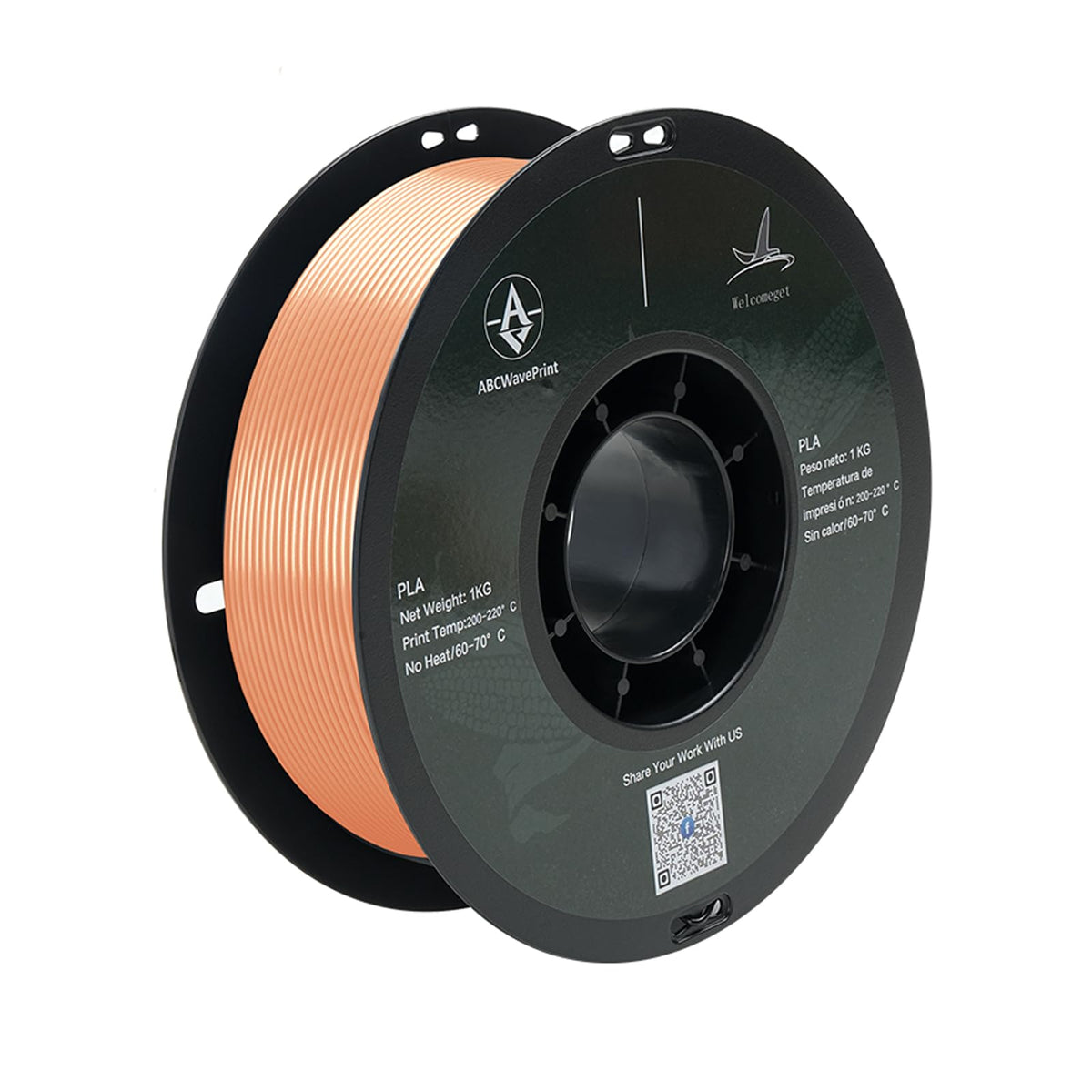 PLA 3D Printer Filament Bundle, Dimensional Accuracy +/- 0.02 mm, 16 x 1 kg Spool(35.2lbs), 1.75 mm，Black White Grey Red Green Blue Yellow Purple Silver Transparent Pink Orange Wood Brown
