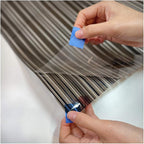 BDF 4BKSTR Decorative Window Film Black Stripe - 36in X 98ft
