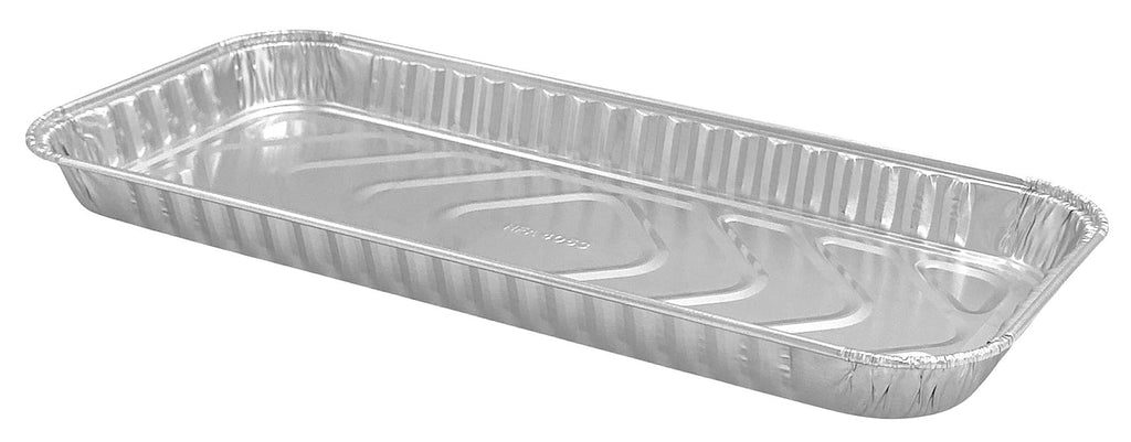 PACTOGO 6" x 4" x 1" Disposable Aluminum Foil Smooth-Wall Oblong Mini Danish Cake Pans - Ideal Baking Tins for Sweets, Coffee Cakes, Danishes, Cookies, Brownies (Pack of 200)