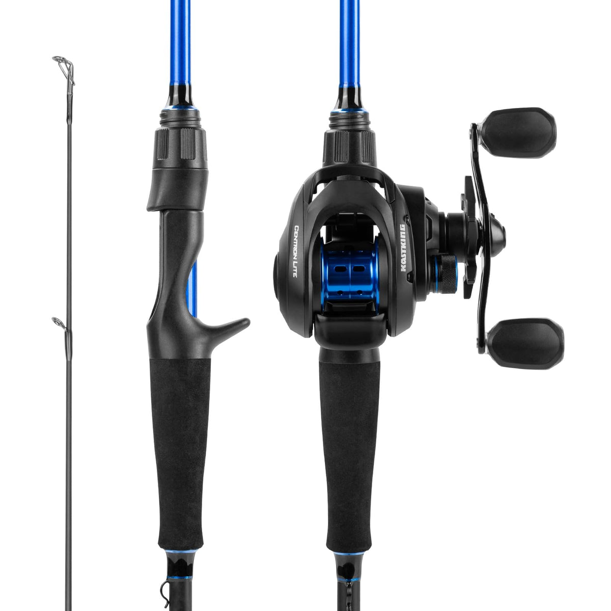 KastKing Centron Fishing Rod and Reel Combo, Baitcaster & Spinning Combo