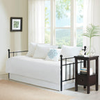 6 Pcs Reversible Daybed Cover Set White Daybed