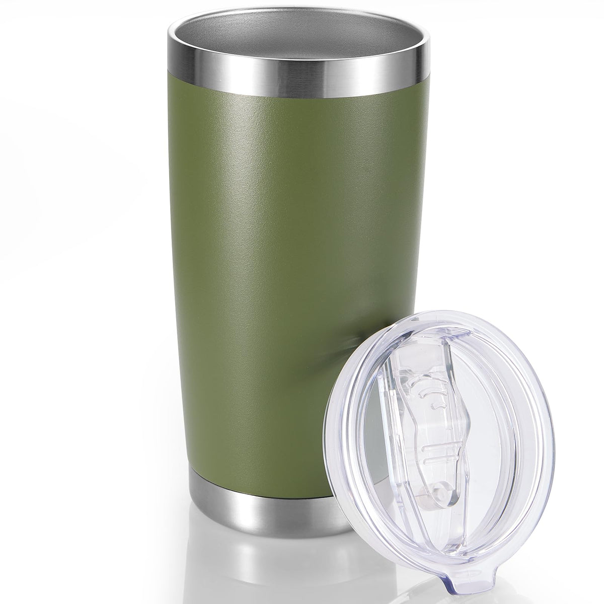 20 oz Tumblers Bulk Stainless Steel Tumbler with Lid, 12 Pack