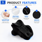 Memory Foam Couples Ergonomic Wedge Pillow Extra Large 27°
